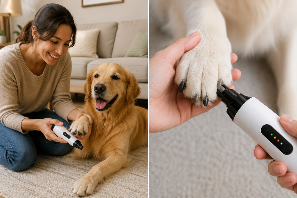 Rechargeable Electric Pet Nail Grinder for Dogs & Cats