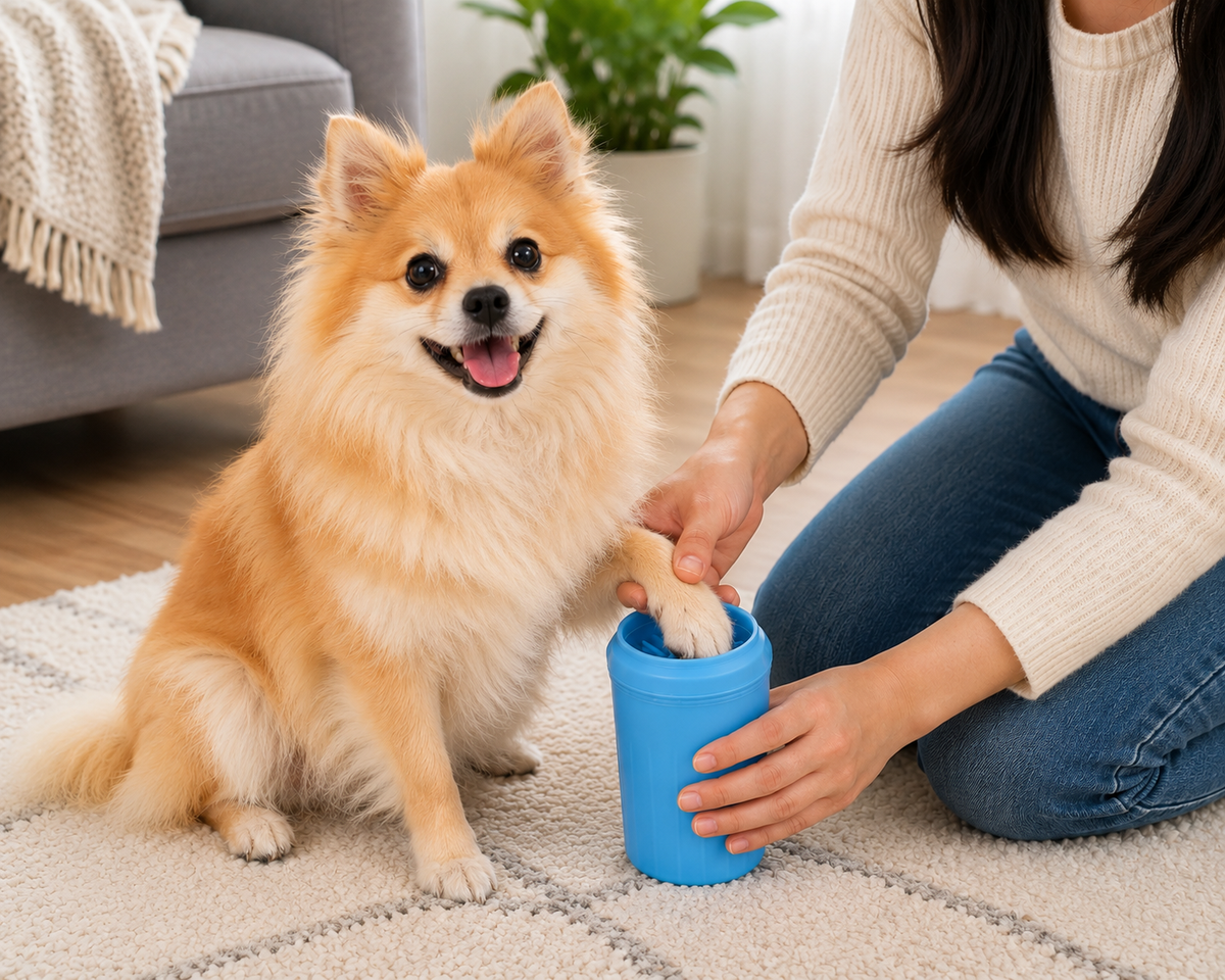 Portable Pet Paw Cleaner Cup