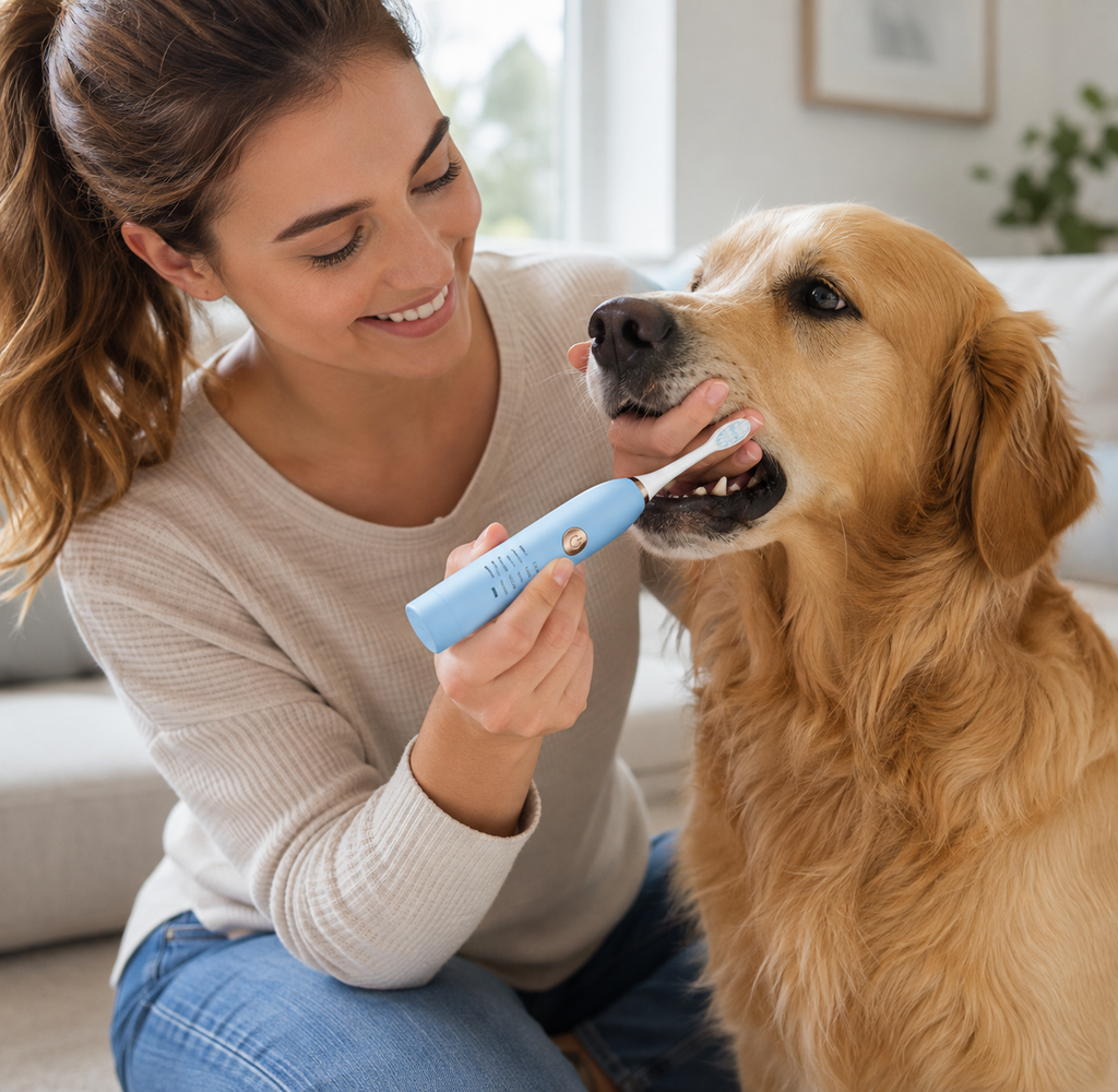 Electric Toothbrush for Dogs and Cats