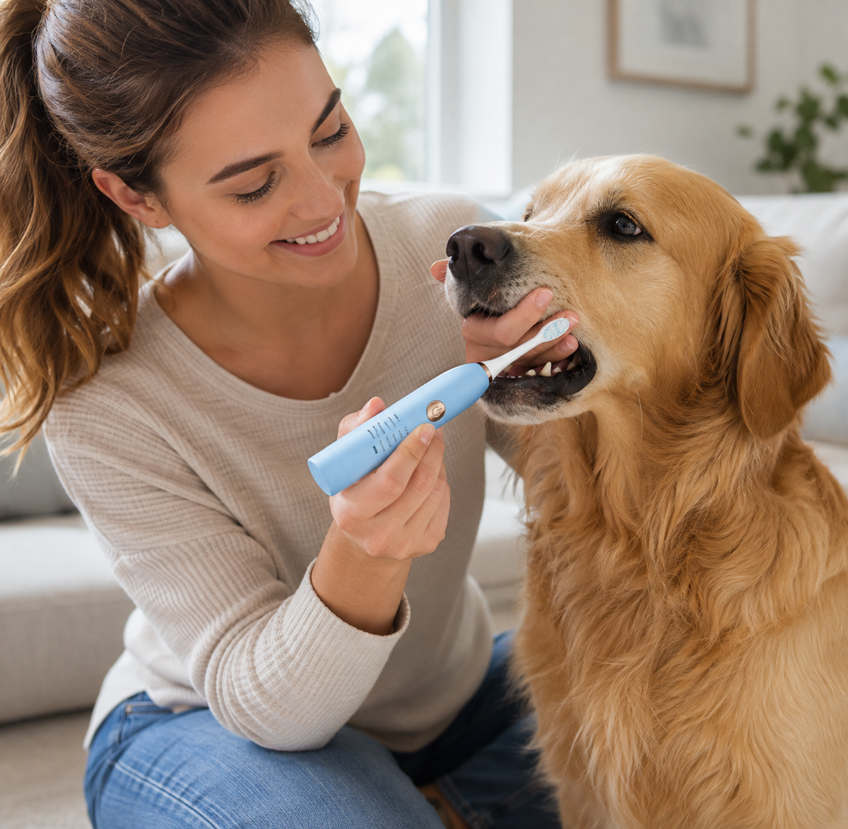 Electric Toothbrush for Dogs and Cats