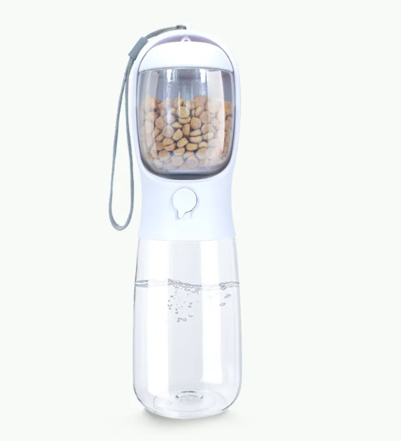 Outdoor Portable Pet Water Bottle, Dual-Use Travel Cup for Cats and Dogs