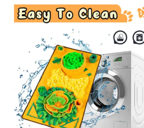Pet Sniffing Pad with Sound & Radish Design
